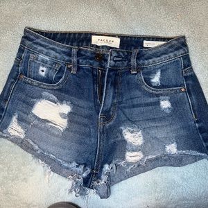 Dark wash Jean shorts